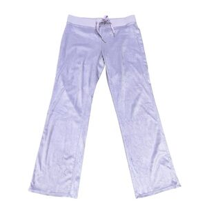 Aerie Purple Dreamy Velour Low Rise Pants size Medium